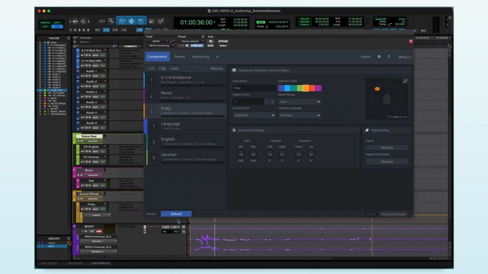 MPEG-H Authoring Suite