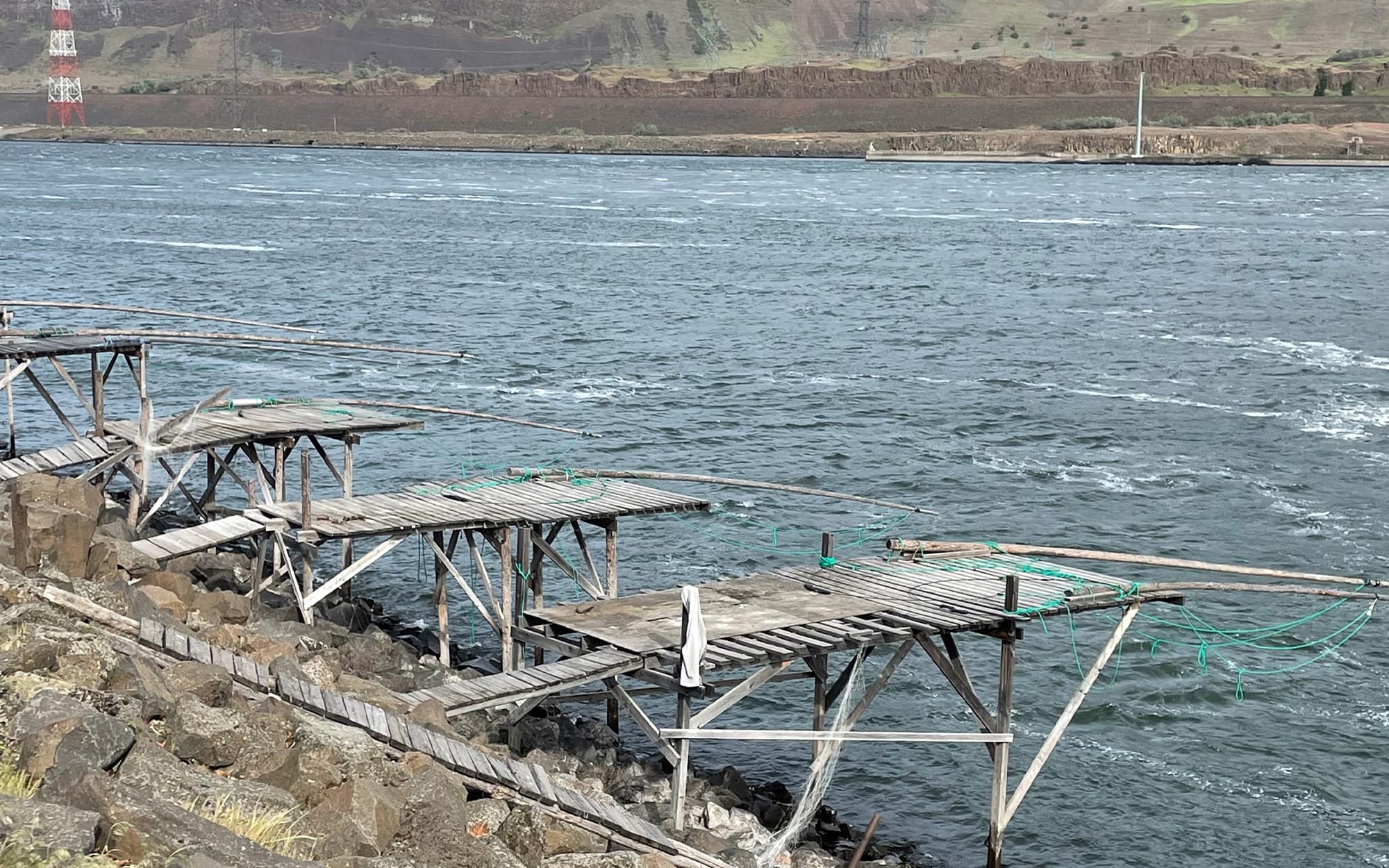 Field recording at the Columbia River