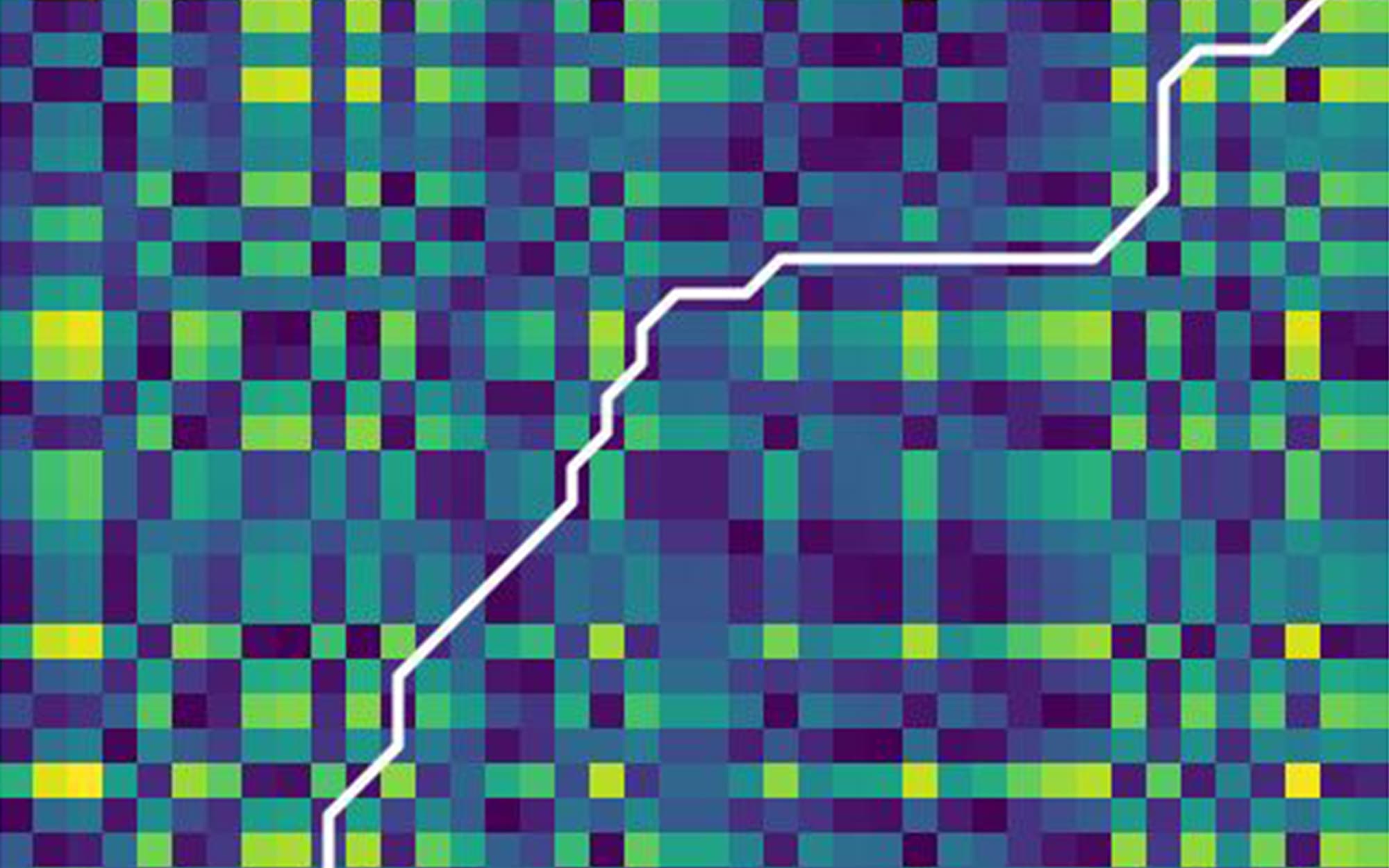 Creating tonal transitions using dynamic time warping
