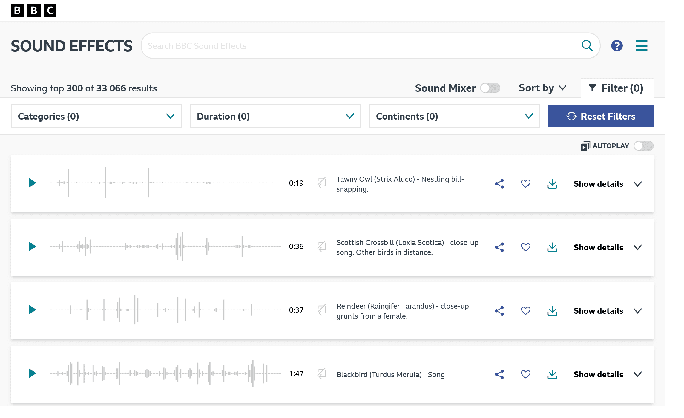 BBC Sound Effects Archive